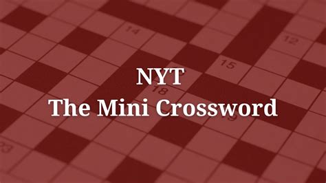 "Avid enthusiasm" - NYT Mini Crossword Clue - Answer and Hints ...