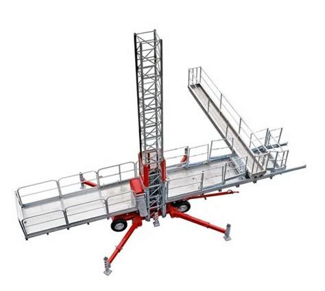 Mast Climbing Platform - 250 Kg Mast Climbing Platform Manufacturer ...