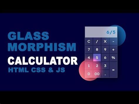 Image result for Glass Calculator CSS