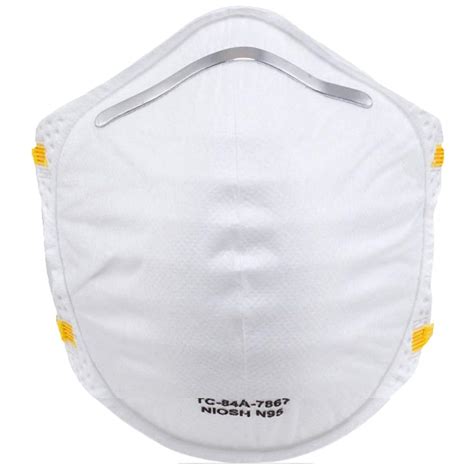 Amston N95 Disposable Dust Masks (20 pack) CDC/NIOSH-certified Foldable ...