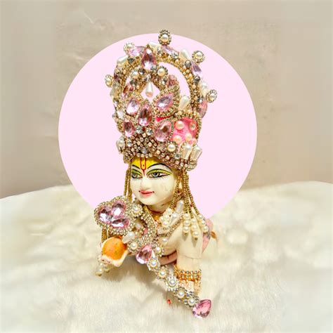 Crystal pink jewellery set