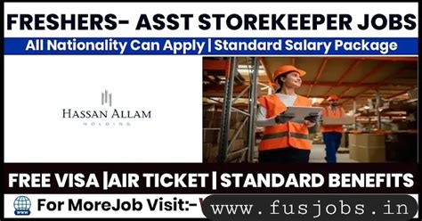 Career Opportunity: Assistant Storekeeper at Hassan Allam Holding