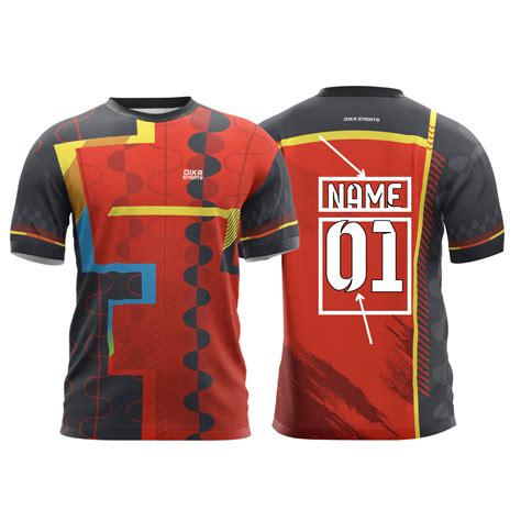Cricket Jersey for Men - Stylish & Breathable with Custom – DIKA SPORTS