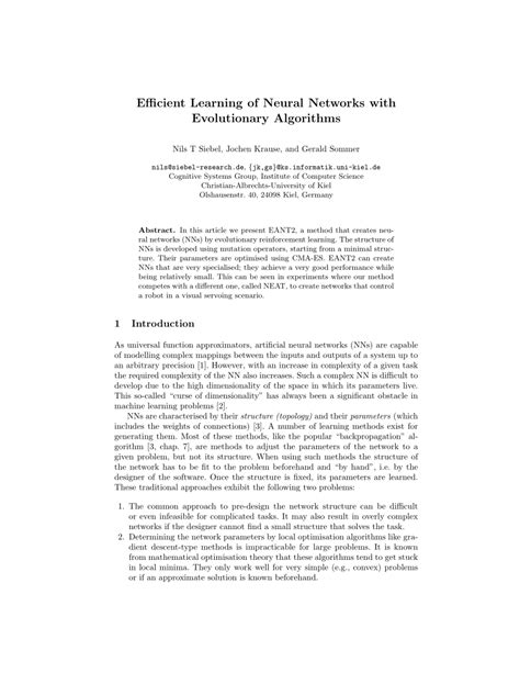 Image result for Evolutionary Learning Neural Network