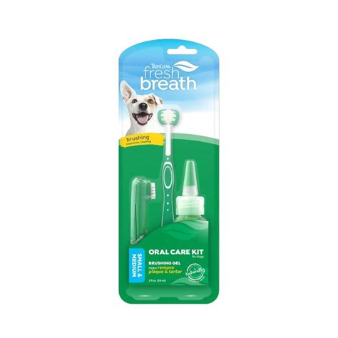 Tropiclean Fresh Breath Small & Medium Dog Oral Care Kit 59ml