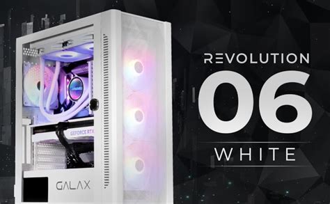 Amazon.in: Buy Galax (Rev-06W) Revolution 06 White with 4 RGB Fans ...