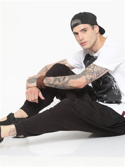 Punk Black Drop Crotch Harem