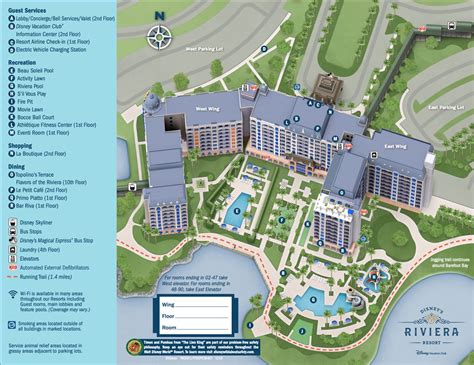 Disney Riviera Resort Map and Directions - Aerial Map and Directions