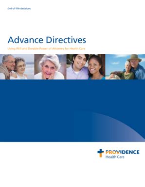 Fillable Online Advance Directives - Living Will and Durable Power of ...