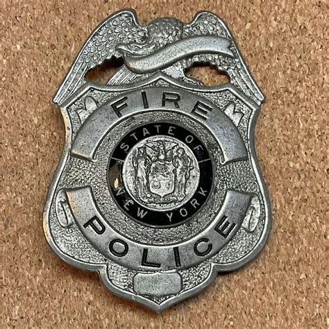 Vintage Fire Department Badge Vintage Fireman's Badge Waukegan