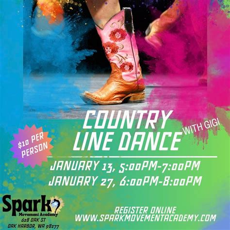 Country Line Dancing w/ Gigi, 628 Oak Street, Suite A, Oak Harbor, WA ...