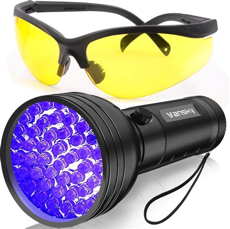 Vansky Air Conditioner Leak Detector: Professional Car Tool 68 LED Automotive AC UV Dye Leak ...