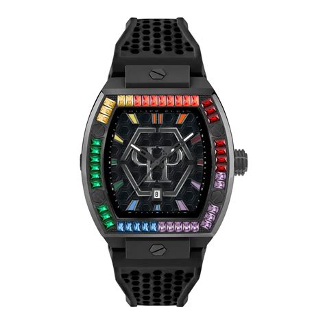 PWOAA0522 PHILIPP PLEIN The $Kull Diver Men's St Steel Analog Watch ...