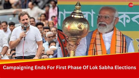 Lok Sabha Elections 2024: Campaigning Ends For 102 Seats Going To Polls ...