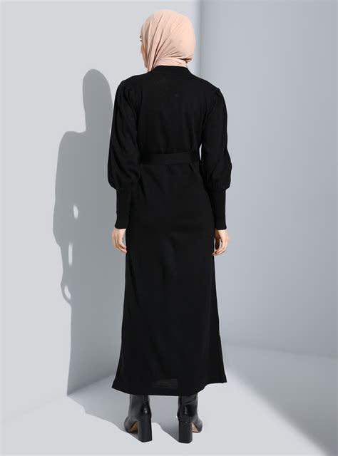 Black - Knit Dresses