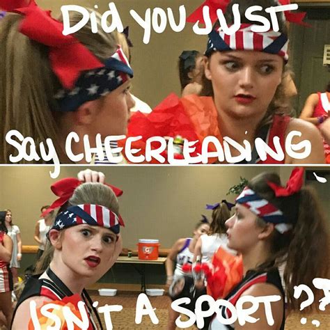 Cheerleading Is Not A Sport Meme at Beth Anker blog