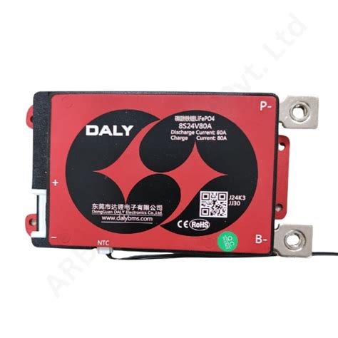 BMS LFP 8S 80A DALY (118f) | ARB ACCESSORIES