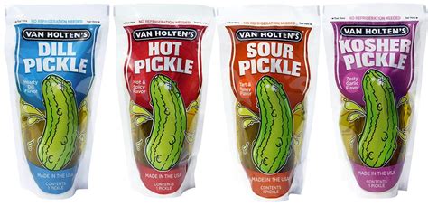 Buy Van Holten's Pickle In-a Pouch Variety Pack, 12 pickles, 3 of each ...