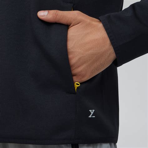 Alpha Half Zip Sweatshirt Pitch Black – XYXX Apparels