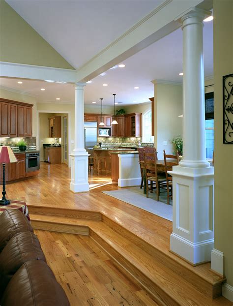 step down to living room