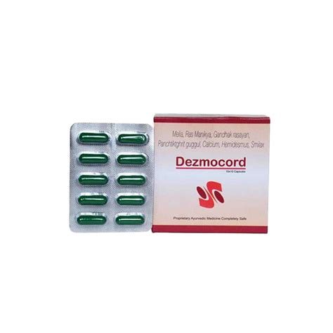 Buy Yamuna Pharmacy Dezmocord Capsule Uses, And Ingredients