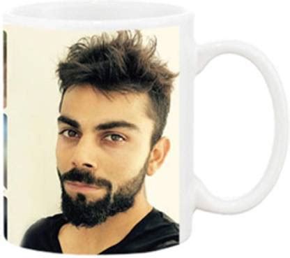 Ashvah Virat Kohli 1012 Ceramic Coffee Mug Price in India - Buy Ashvah ...