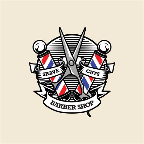 Barber Shop Logo Vector Art, Icons, and Graphics for Free Download