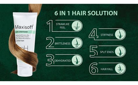 Buy Maxisoft Hair Conditioner 100 ml | For Healthy & Silky Smooth Hair ...