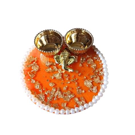 Buy ART2ARTIST Resin Plate of Roli Chawal Platter for Rakhsha Bhandhan ...