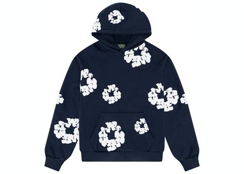 Denim Tears Cotton Wreath Sweatshirt Navy | ของแท้