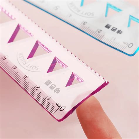 Multifunctional Ruler, Soft Ruler, Straight Ruler, Triangle Ruler ...