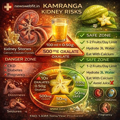 Kamranga Fruit (Starfruit): Superfood or Kidney Poison? NewsWebFit's ...