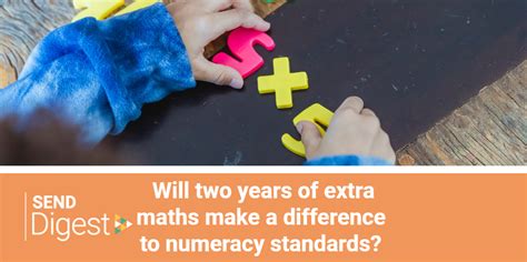 Will two years of extra maths make a difference to numeracy standards?