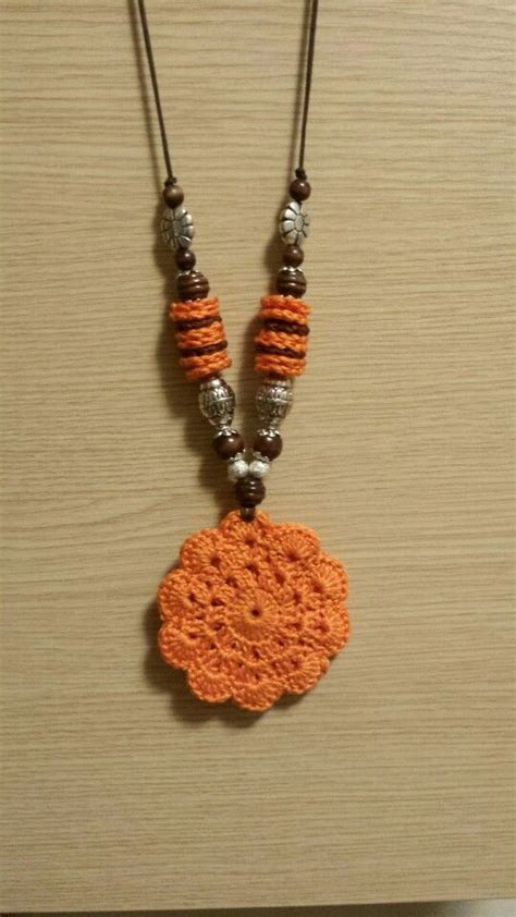 Modern Crochet Necklace New Designs Ideas | Crochet, Crochet earrings ...