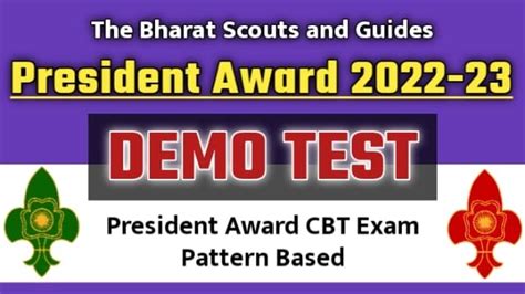 National Level President Award Scout Guide, Rover Ranger Certificate ...