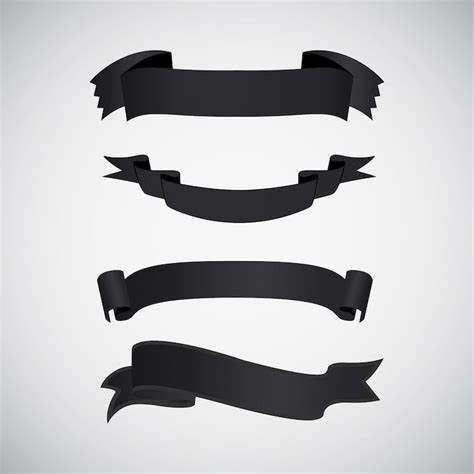 Ribbon silhouette Images - Free Download on Freepik