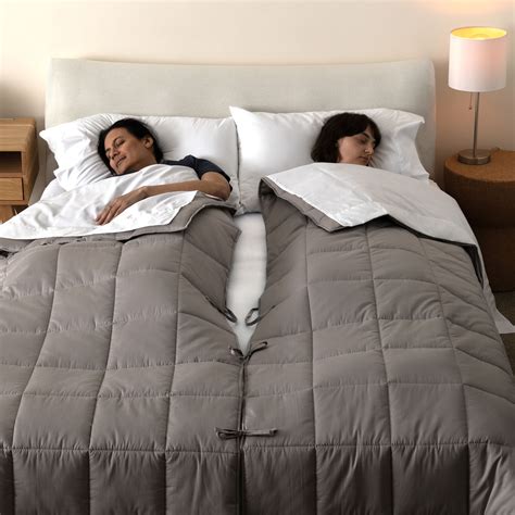 Uncommon Goods | Couple's Split Bedding | Split Sheet