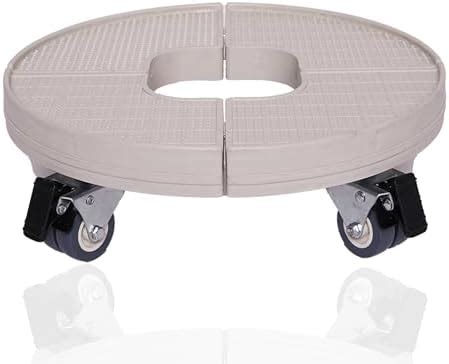 HAVAI Heavy Duty Plant Stand With Wheels, 15-21" Adjustable Mover ...