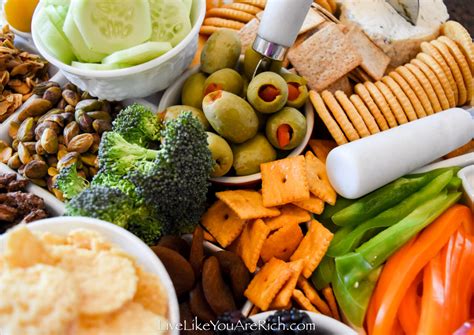 Healthy Charcuterie Board - Live Like You Are Rich