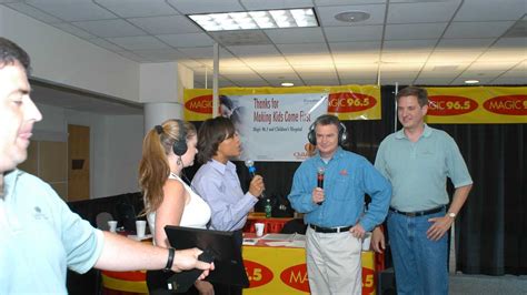 Jerry Tracey hosts the Children's Miracle Network telethons