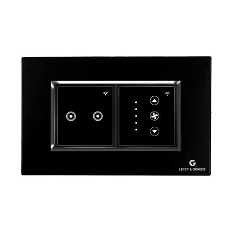 L&G 4M WiFi Smart Touch Switch Board | 2 Smart Switch Control, 1 Smart ...