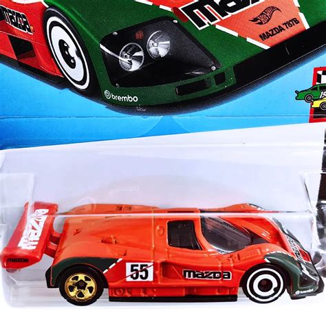 Mazda 787B (Orange) - Die-Cast Model by Mattel – Prithvi Enterprises