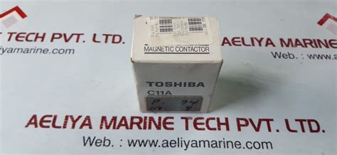 Toshiba c11a (1a) magnetic contactor 100-110v 50-60hz – Aeliya Marine