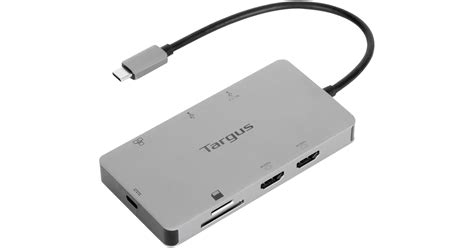 Targus USB-C Dual HDMI 4K Docking Station DOCK423TT B&H Photo