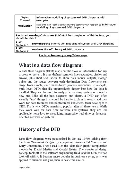 N17 - Information modeling of system and DFD diagrams with examples ...