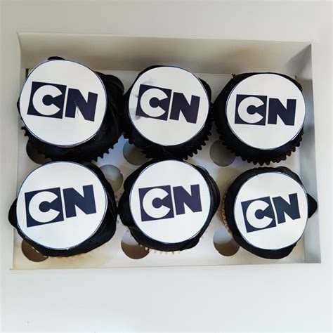 Cartoon Network Logo Cupcakes – Nostalgic & Delicious – Crave by Leena