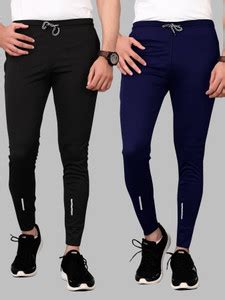 Availmart Solid Men Black, Dark Blue Track Pants - Buy Availmart Solid ...