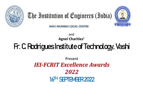 Past Awardees- IEI-BLC FCRIT