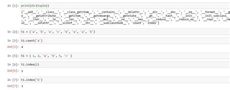 Image result for Python Tuple Methods