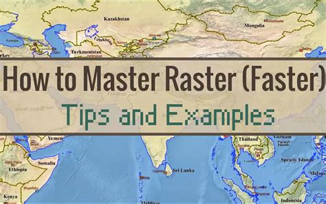 Tutorial Raster 的图像结果